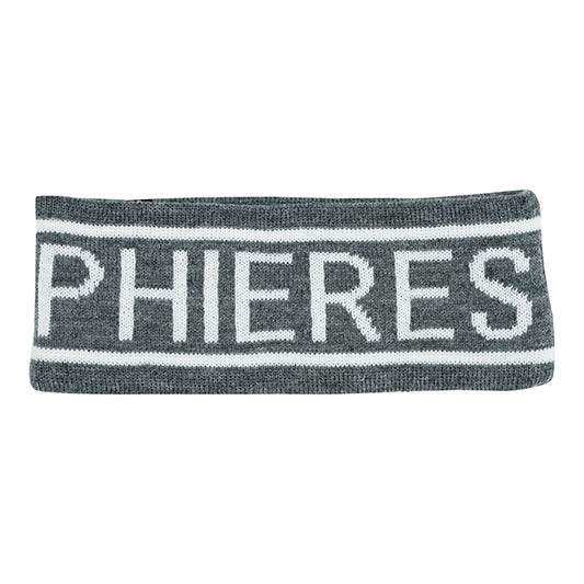 PHIERES Stirnband Grau - Premium Headband Acrylic