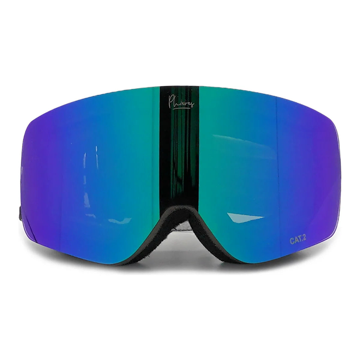 PHIERES Ph-3sixty | Black Jade Green S2 Youth Goggle