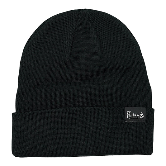 PHIERES Beanie Schwarz - Premium Streetwear Mütze