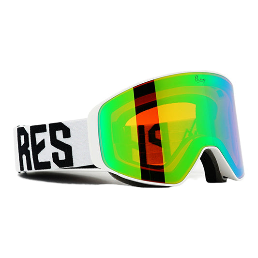 PHIERES PH-12sixty White Black Green S2 Goggle